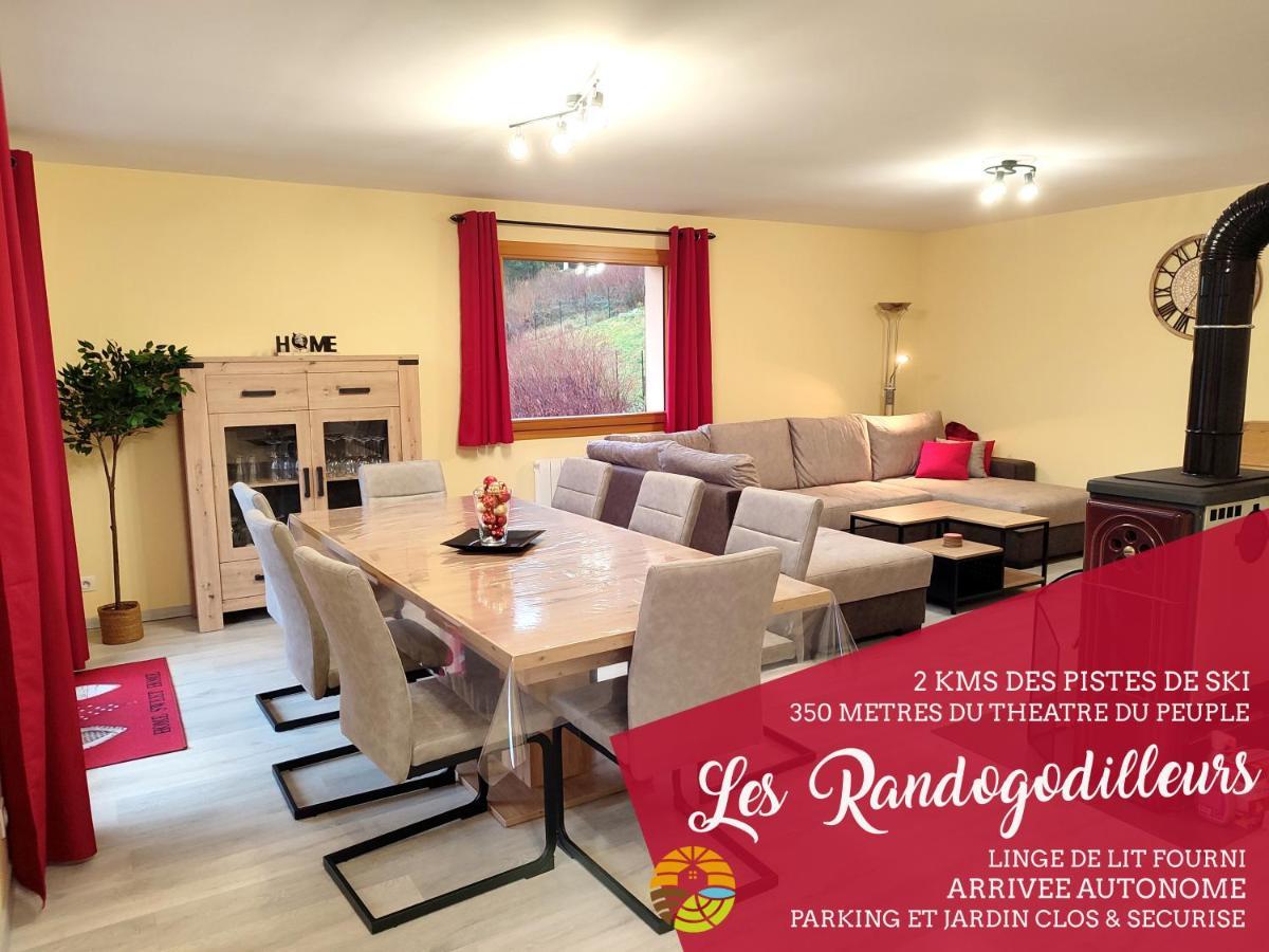 Les Randogodilleurs Avec Jacuzzi A 2Kms Des Pistes Et 350M Du Theatre Du Peuple ! Villa บูสซอง ภายนอก รูปภาพ